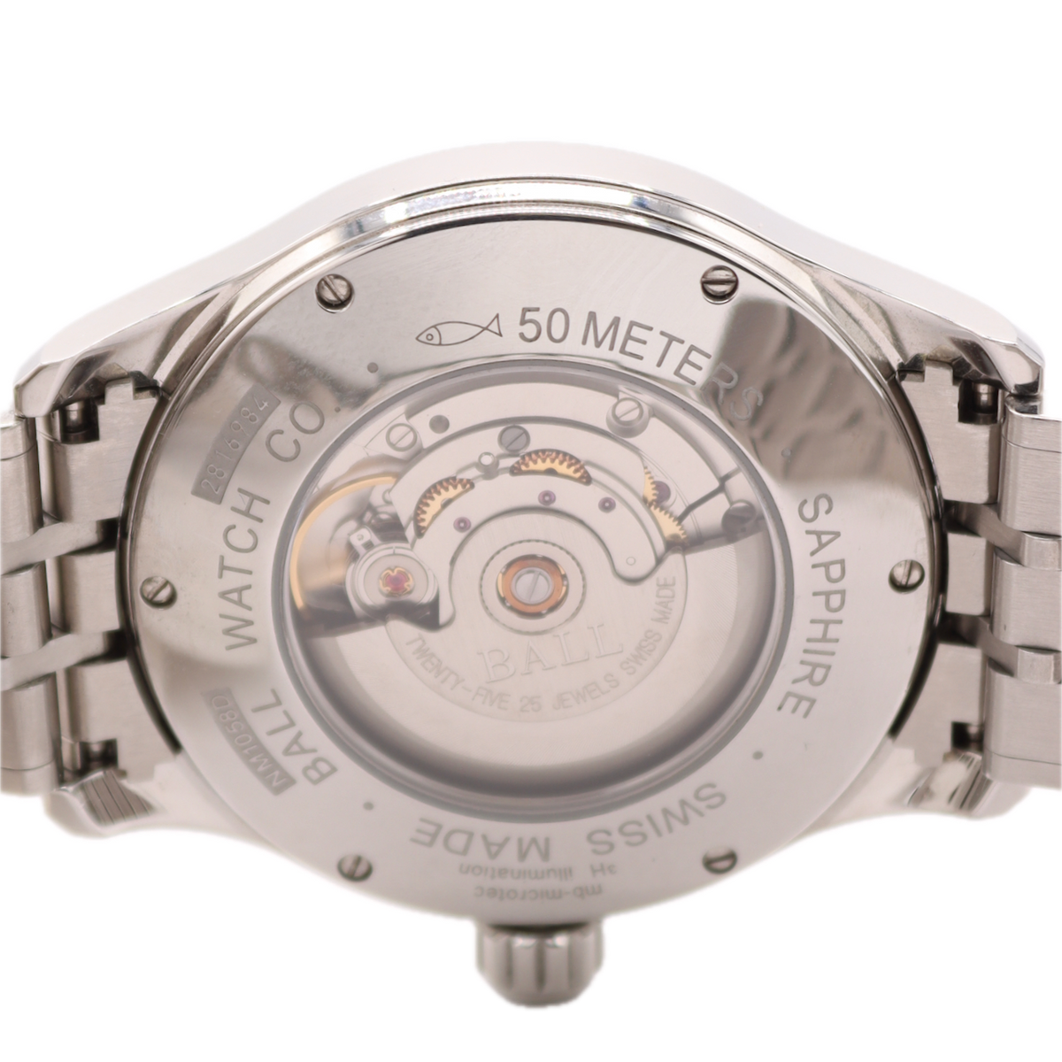 Ball Trainmaster Roman NM1058D-S4J-GY – photo 9