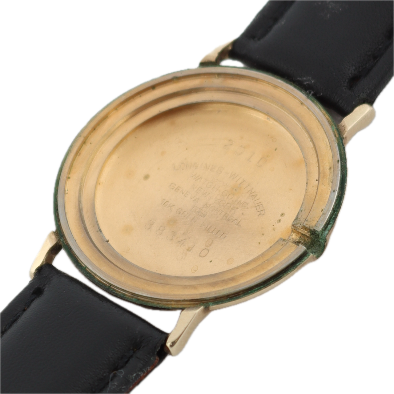 Vintage 32mm Wittnauer Dress Style Men's Mechanical Wristwatch 10k GF Running