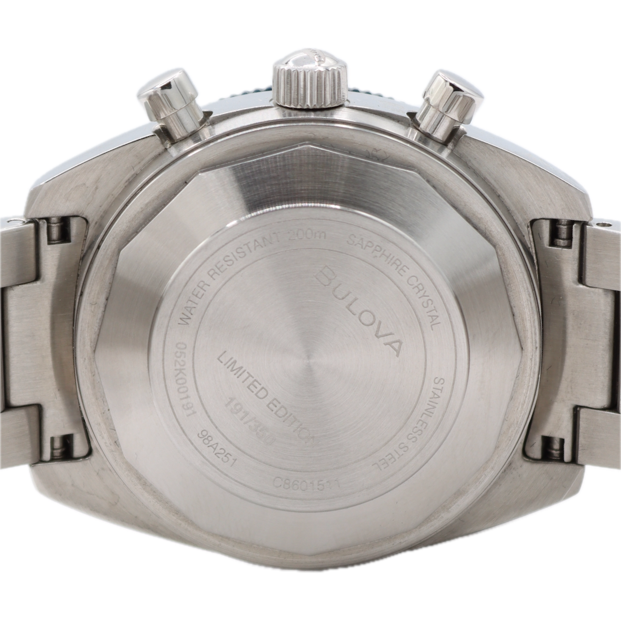 2020 Bulova 98A251 Surfboard Men's Chronograph Wristwatch Swiss Steel With Box