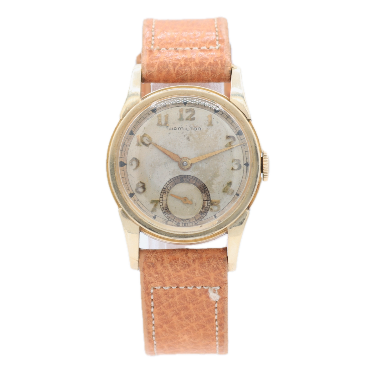 Vintage 28mm Hamilton Endicott 17 Jewel Men's Mechanical Wristwatch 926 10k GF