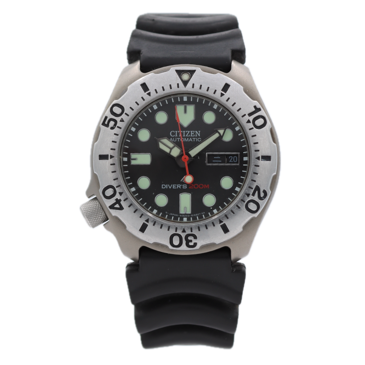 42mm Citizen 8203-S042496 Promaster Men's Automatic Wristwatch Japan Titanium