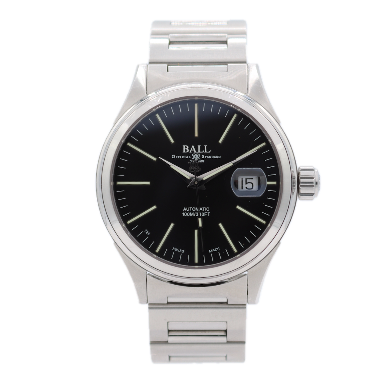 Ball NM2188C Fireman Enterprise Men's Automatic Wristwatch SW200-1 Swiss Steel