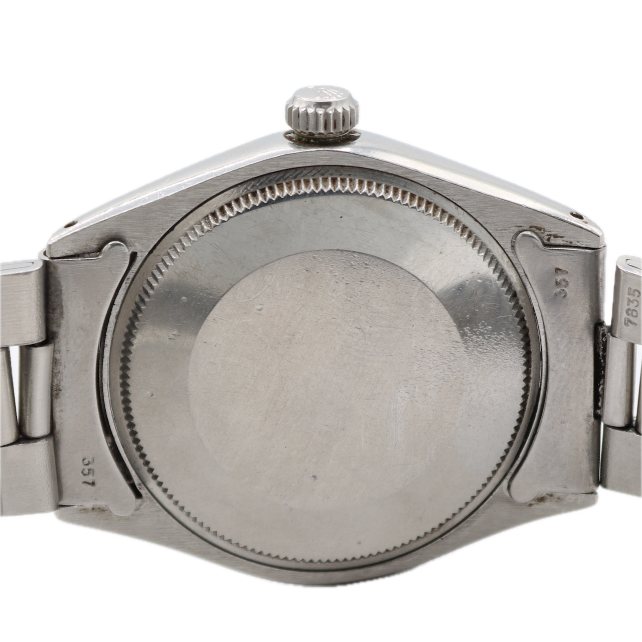 Vintage 1975 Rolex 5500 Air King Men's Automatic Wristwatch Swiss Steel Grey