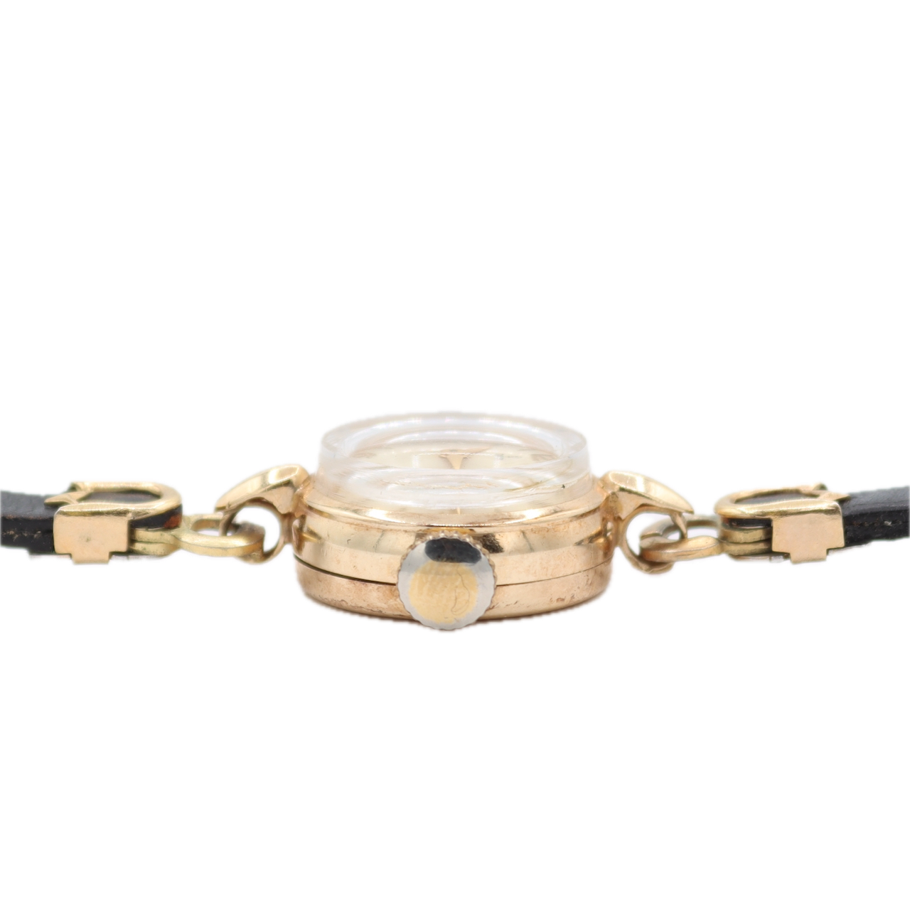 Vintage Tudor Cocktail 17 Jewel Ladies Mechanical Wristwatch Swiss 9k Gold