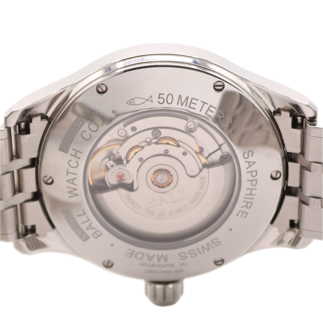 Ball Trainmaster Roman NM1058D-S4J-GY