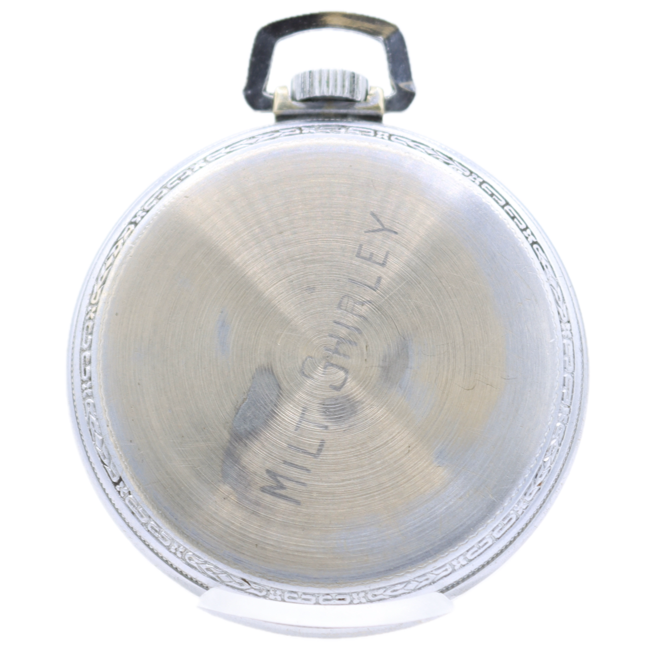 Antique 18s 1915 Burlington 19 Jewel Mechanical Open Face Pocket Watch 274