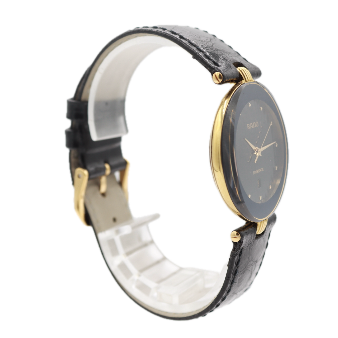 Rado R41761165 Florence Ladies Quartz Wristwatch Swiss Steelw/ Box & Hang Tag