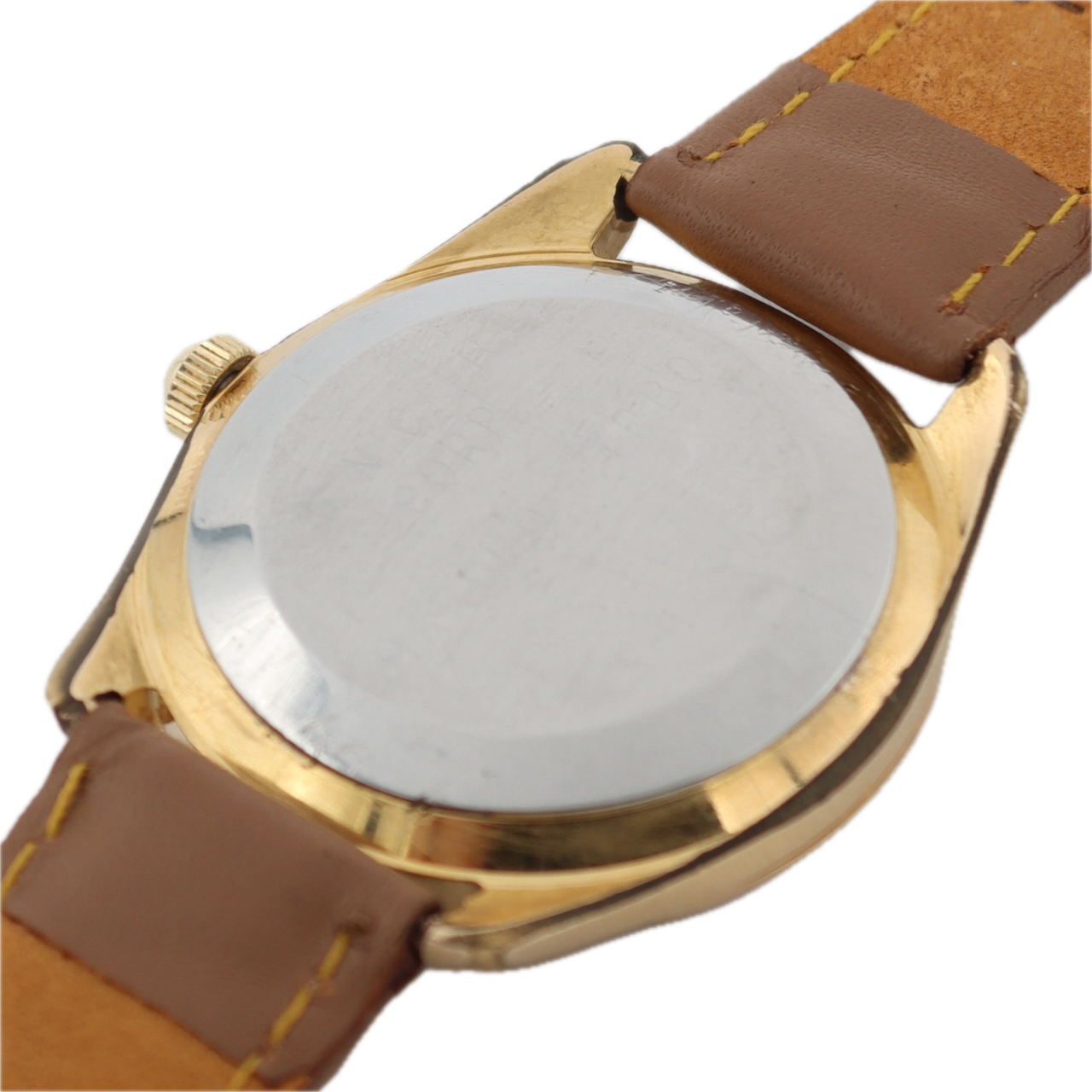 Vintage Wyler Lifeguard Men's Automatic Wristwatch Swiss Gold Tone Dynawind