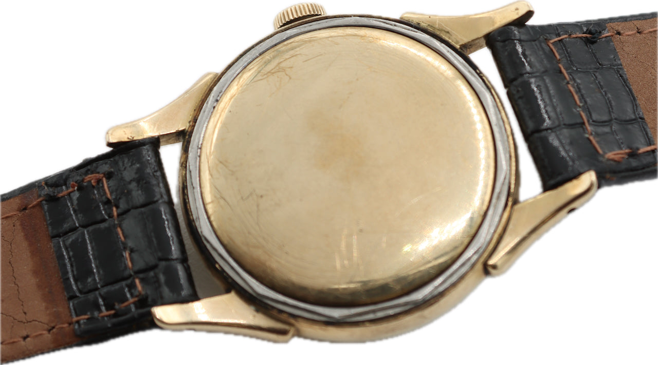 Vintage 31mm Elgin 6807 Nautilus Men's Automatic Wristwatch 643 USA 10k GF