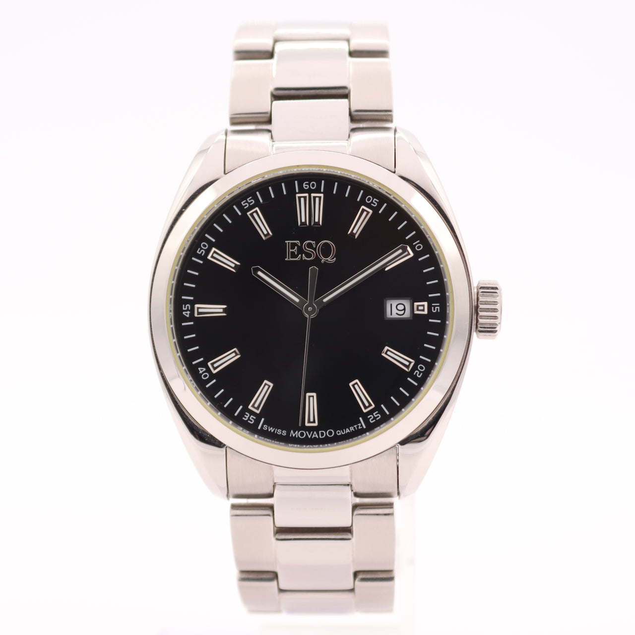 ESQ by Movado Black Dial ES.33.1.14.5573