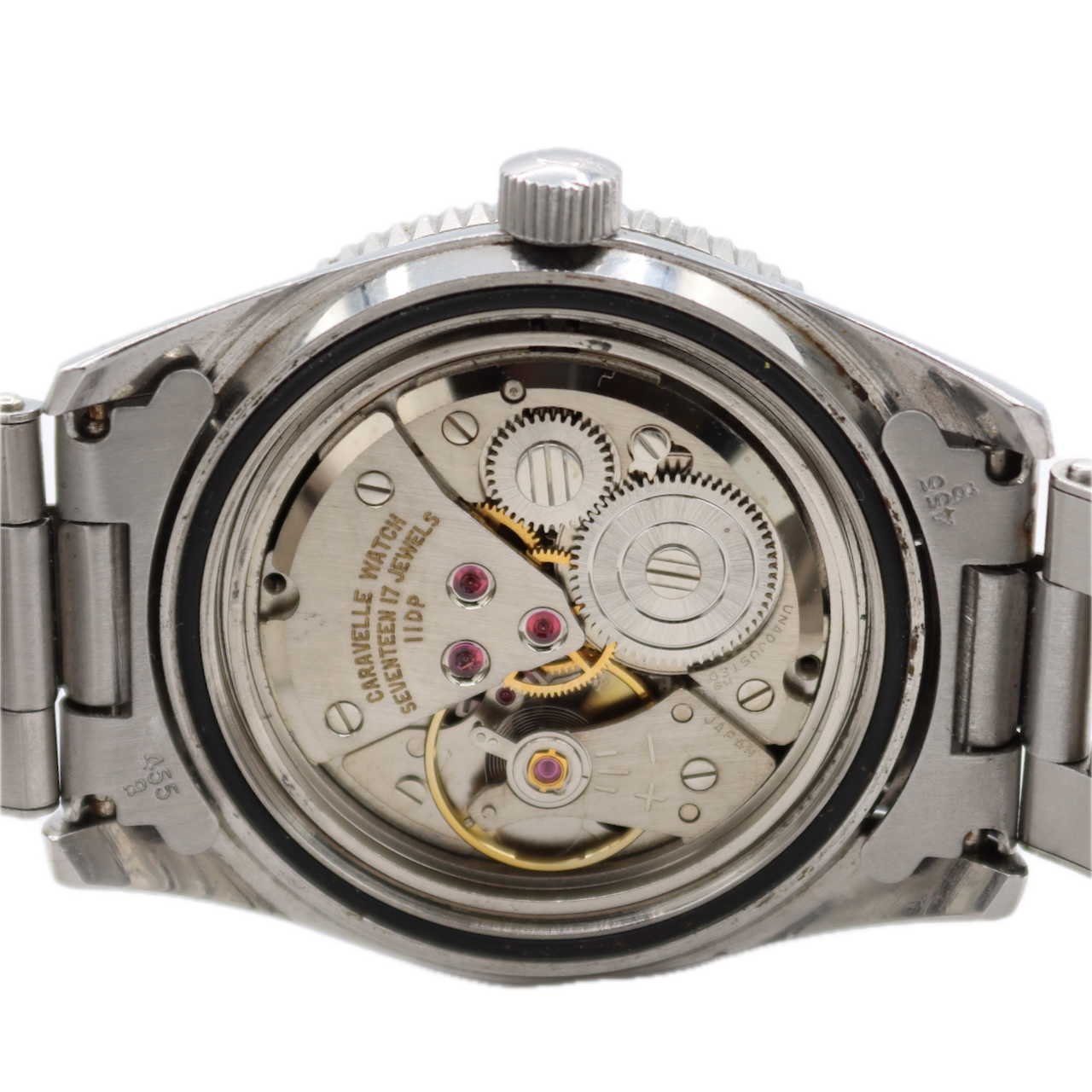 Vintage 36mm 1970 Caravelle 2876DP Devil Diver Men's Automatic Wristwatch 666Ft