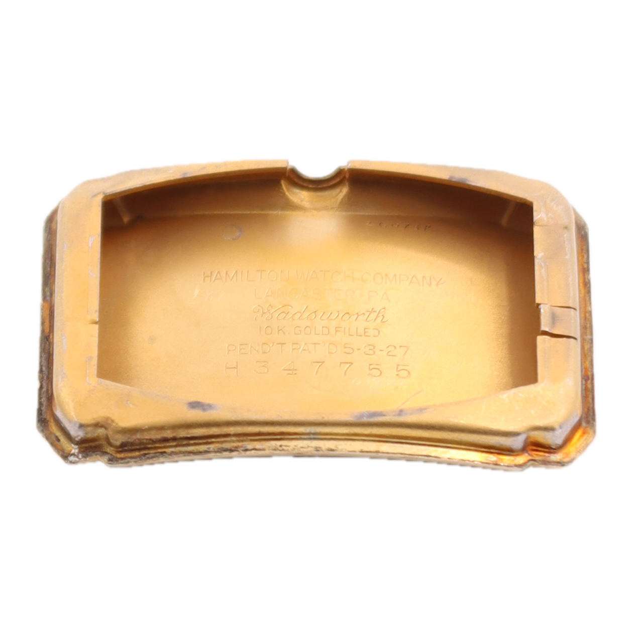 Vintage Hamilton Rectangular