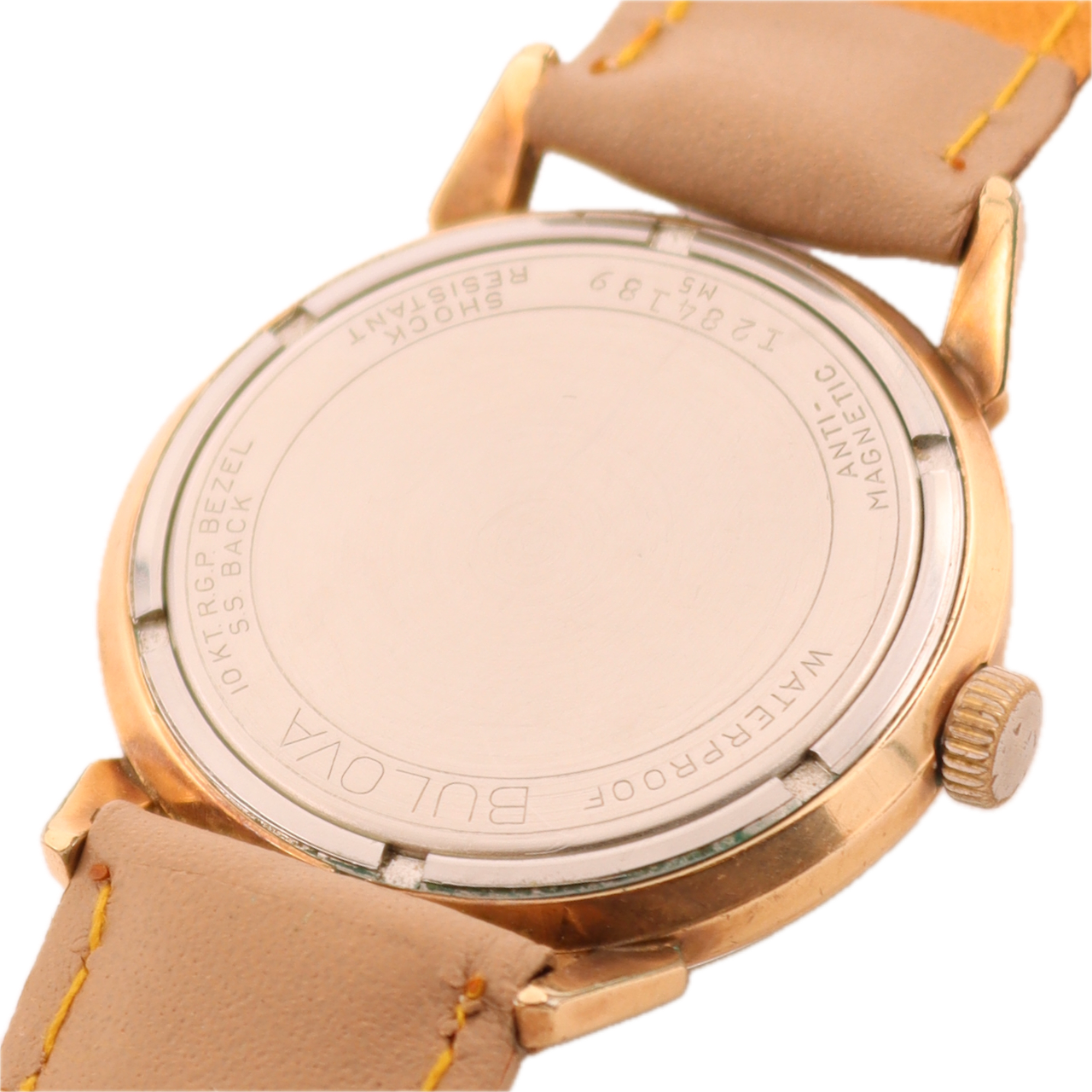 Vintage Bulova Silver Sunburst