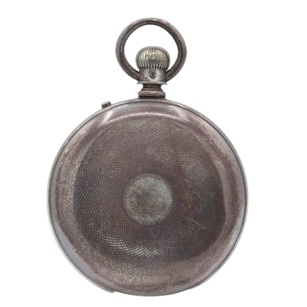 Antique 14s Waltham 1884 7 J Mechanical Pocket Watch Bond St. Silver Plated