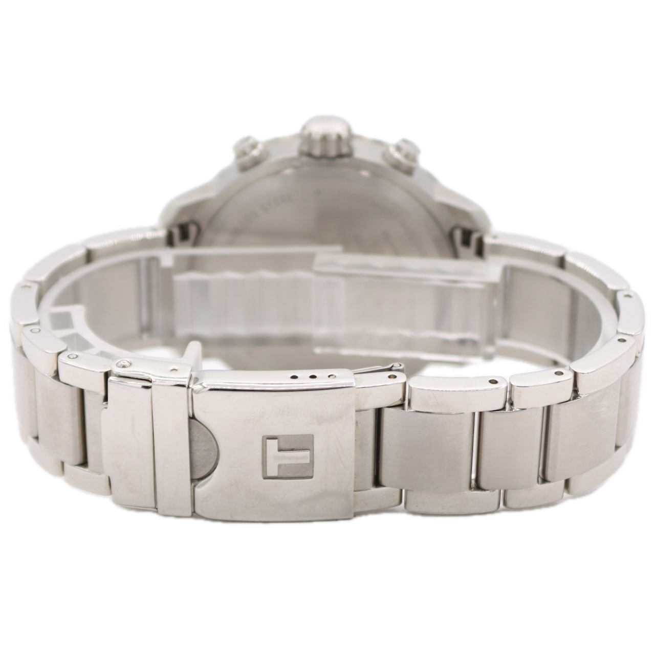 42mm Tissot Quickster Blue Men's Quartz Chronograph Wristwatch Steel With Box