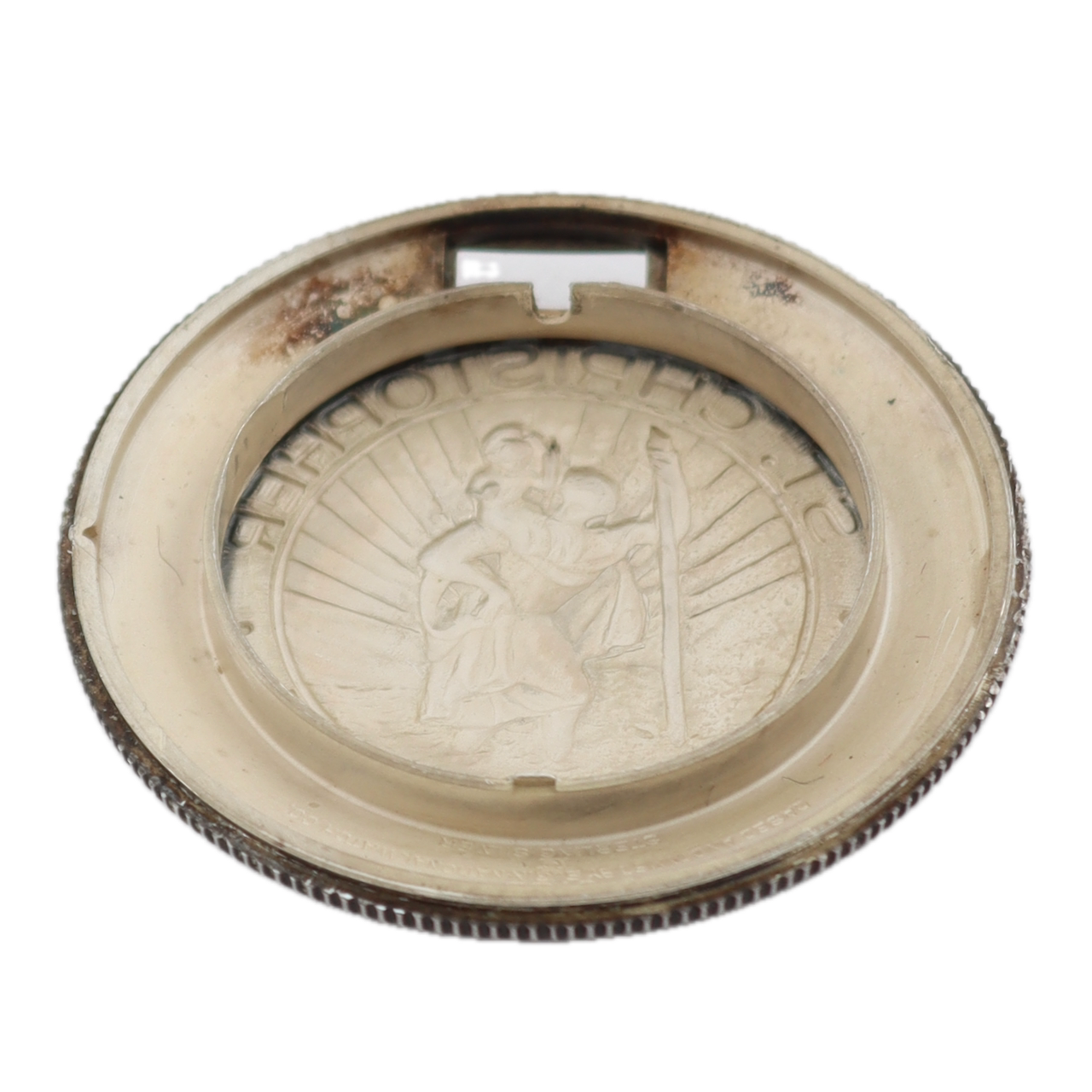 Vintage 8/0s 1951 Elgin St. Christopher Coin Case 17J Pocket Watch 642 Sterling
