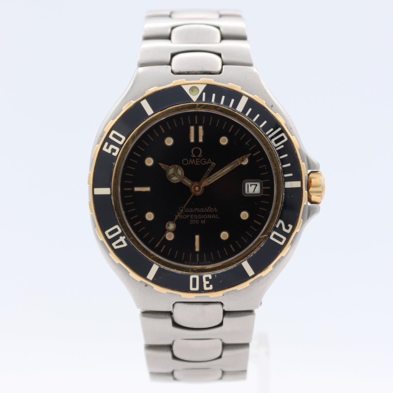 Vintage 1988 Omega 396.1042 Seamaster "Pre-Bond" Men's Quartz Wristwatch 200M