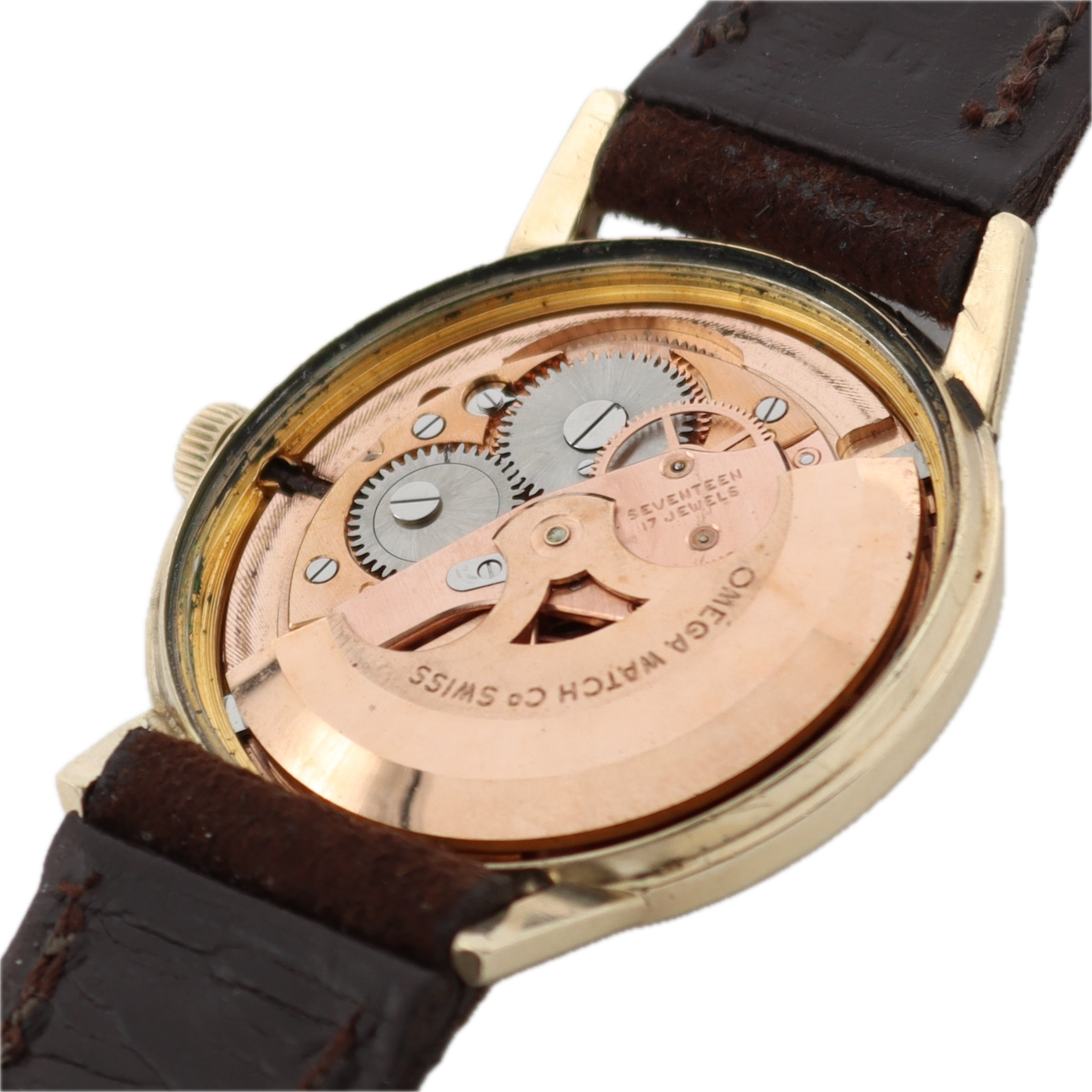 Vintage 1964 Omega LU6304 USA Case Men's Automatic Wristwatch 550 10k GF