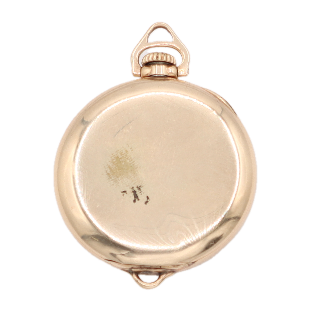 Antique 6/0s 1920 Hamilton Roman Mechanical Pocket Watch 986 25 Year GF USA