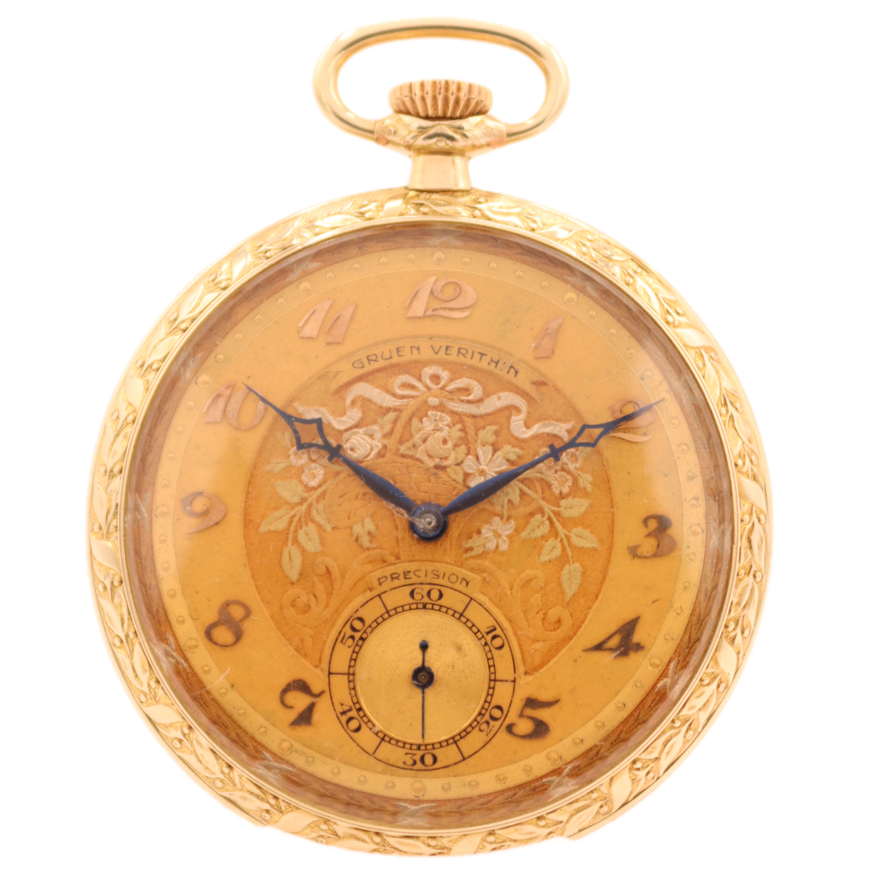 Gruen Louis XIV Art Deco Verithin Precision
