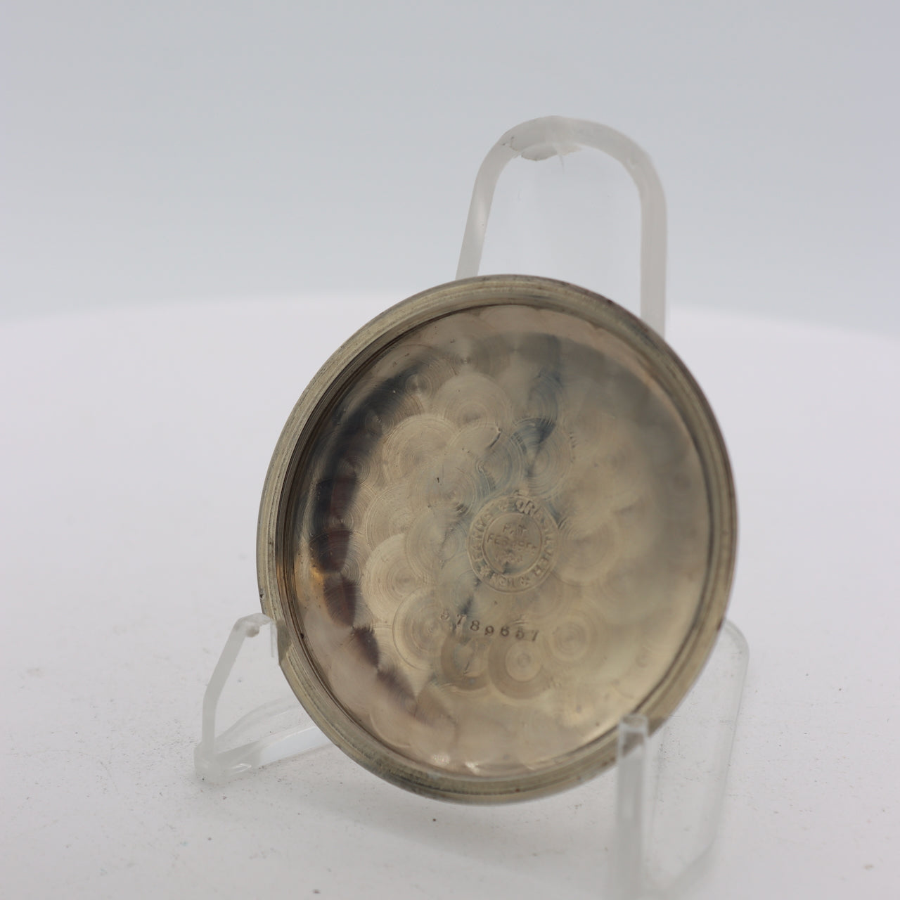 Antique 18s 1897 Rockford Coin Edge 17 Jewel Pocket Watch 930 Ore Silver USA