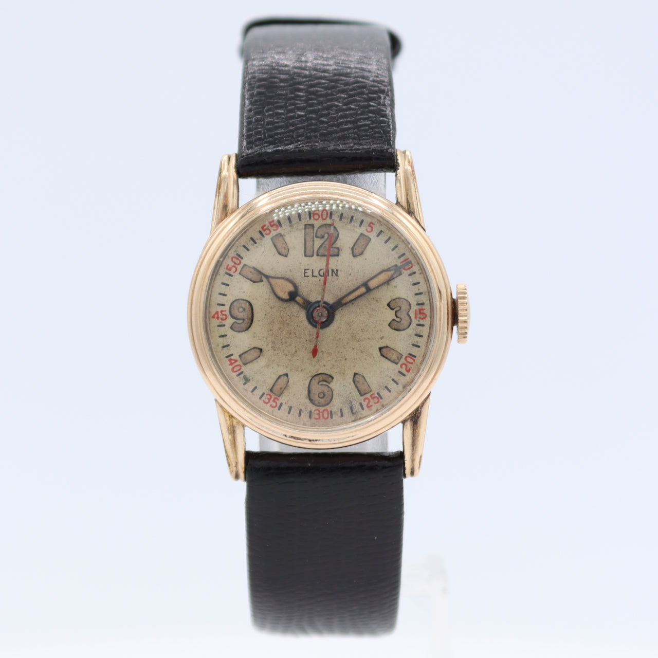 Vintage 1938 Elgin 2863 Airlord 15 Jewel Men's Mechanical Wristwatch 532 10k GF