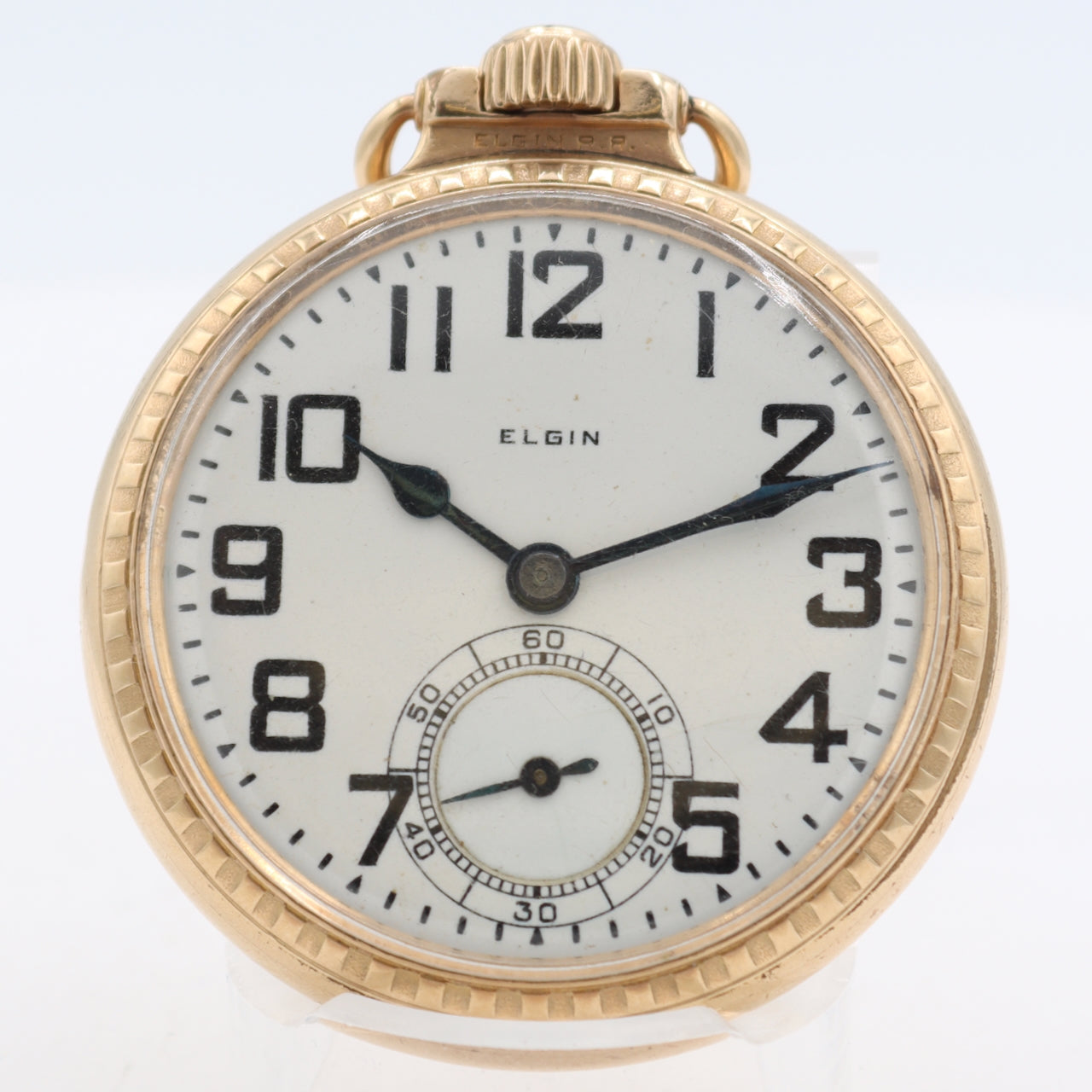 Antique 16s 1924 Elgin B.W. Raymond Mechanical Pocket Watch 478 12k GF USA Runs
