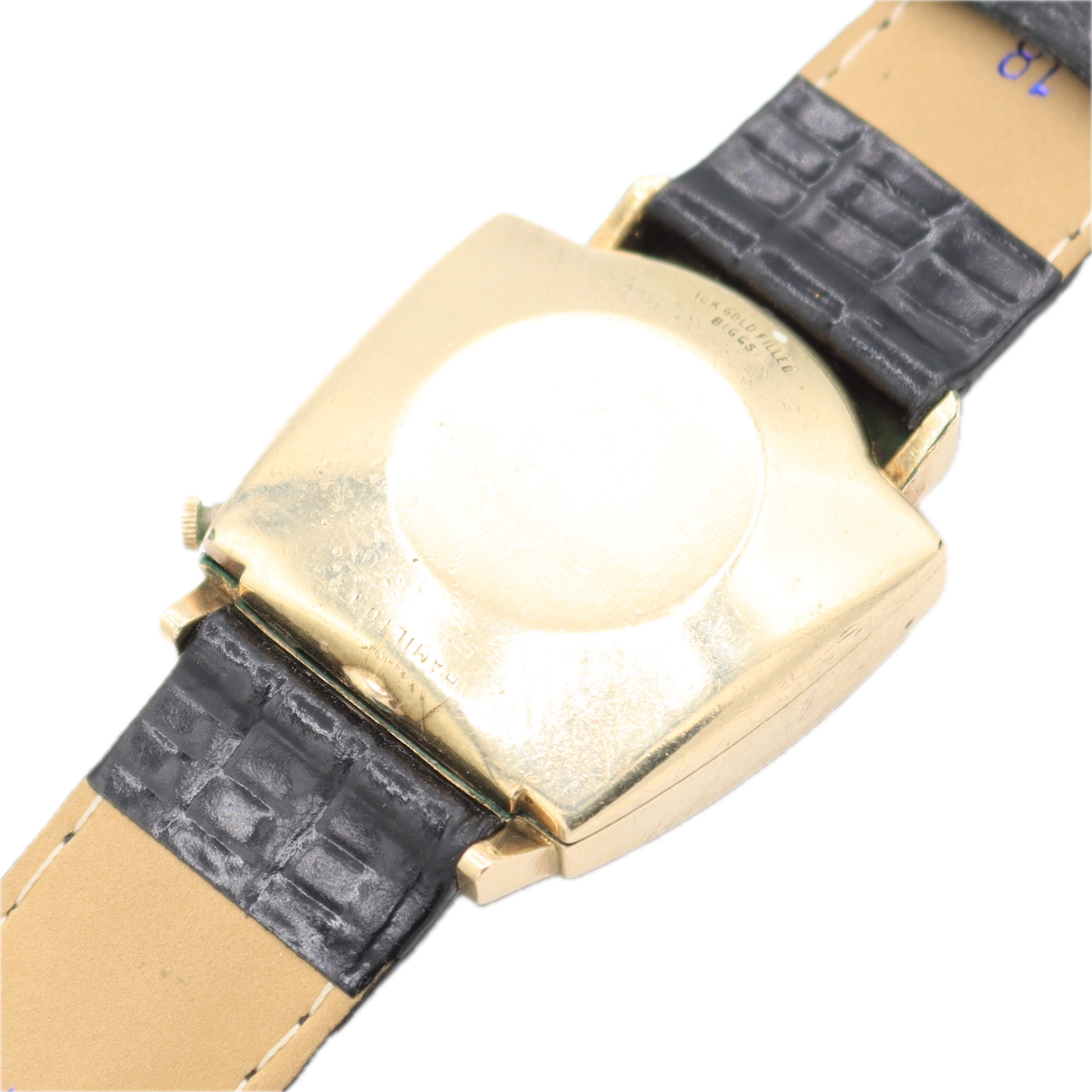 Vintage Hamilton Everest Men's Electric Wristwatch Quartz Conversion 10k GF