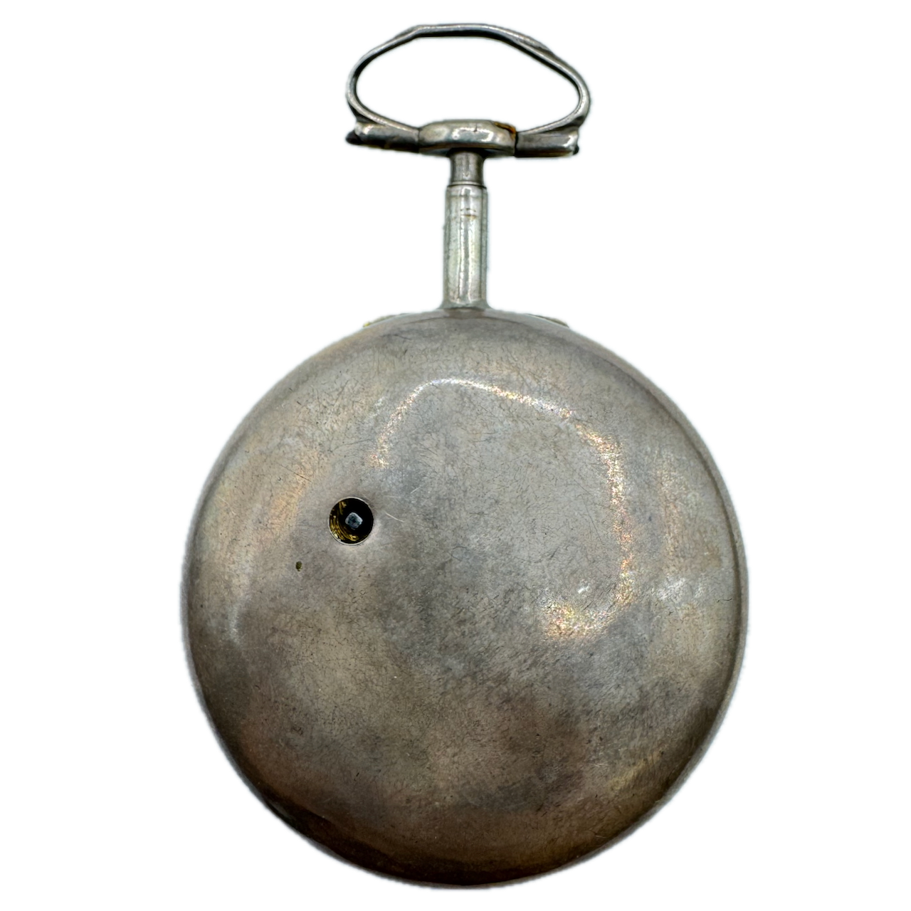 Antique Rose & Son Pair Case Key Wind Fusee Pocket Watch Sterling Silver