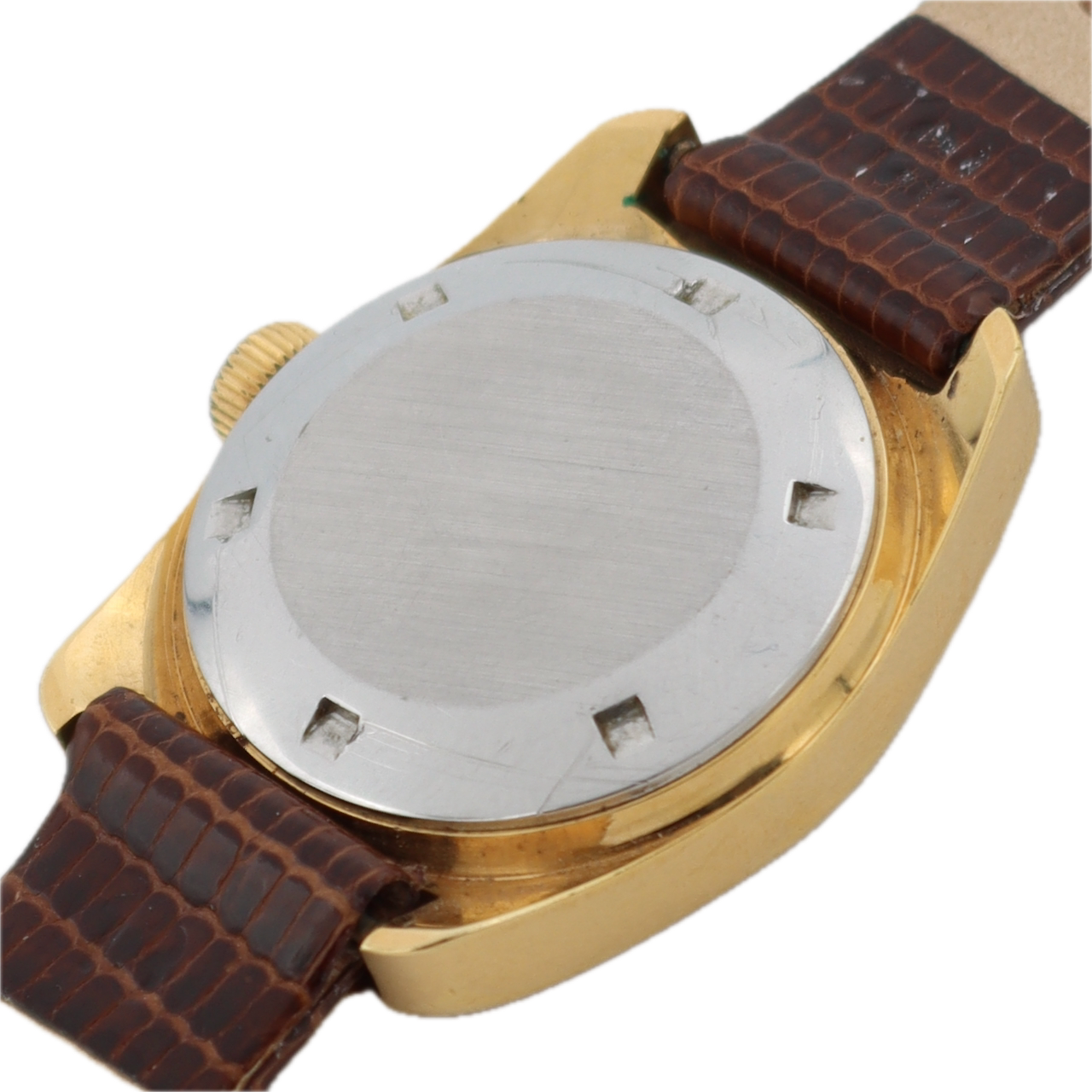 Vintage 1974 Tissot Seastar Ladies Automatic Wristwatch 2381 Swiss Gold Plated