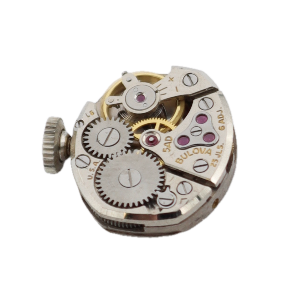 Vintage 1958 Bulova "23" Ladies Mechanical Wristwatch 5AD USA 10k RGP Cocktail