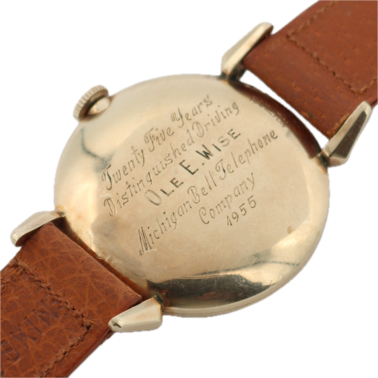 Vintage 34mm Hamilton Rodney 18 Jewel Men's Mechanical Wristwatch 735 USA 10k GF