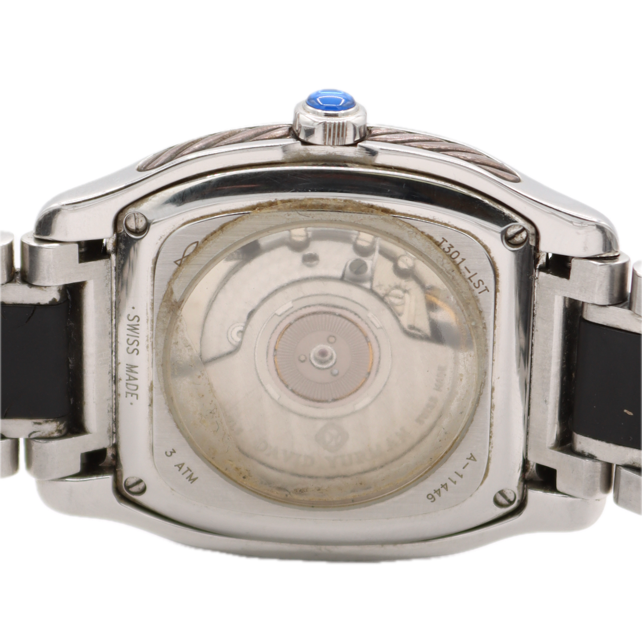 Vintage 36mm David Yurman Thoroughbred Men's Automatic Wristwatch Swiss Steel