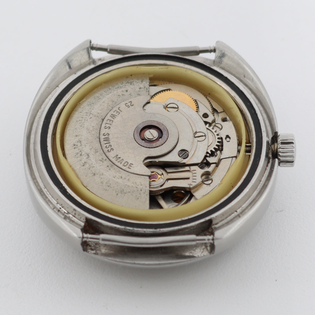 Philip Watch Mineral Day Date Men's Automatic Wristwatch ETA 2789-1 Swiss Steel