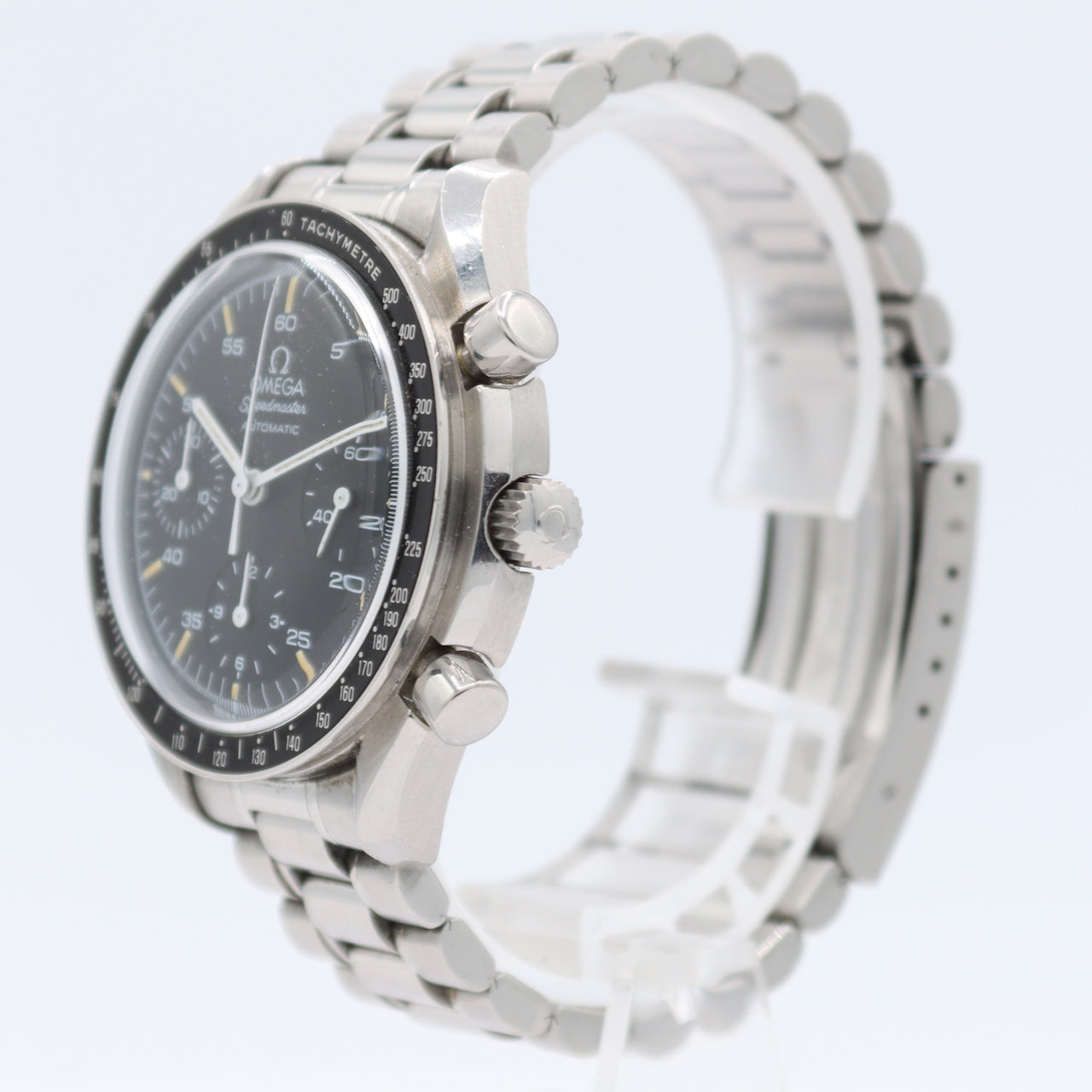 1995 Omega 3510.50 Speedmaster Reduced Men's Automatic Wristwatch Swiss Steel