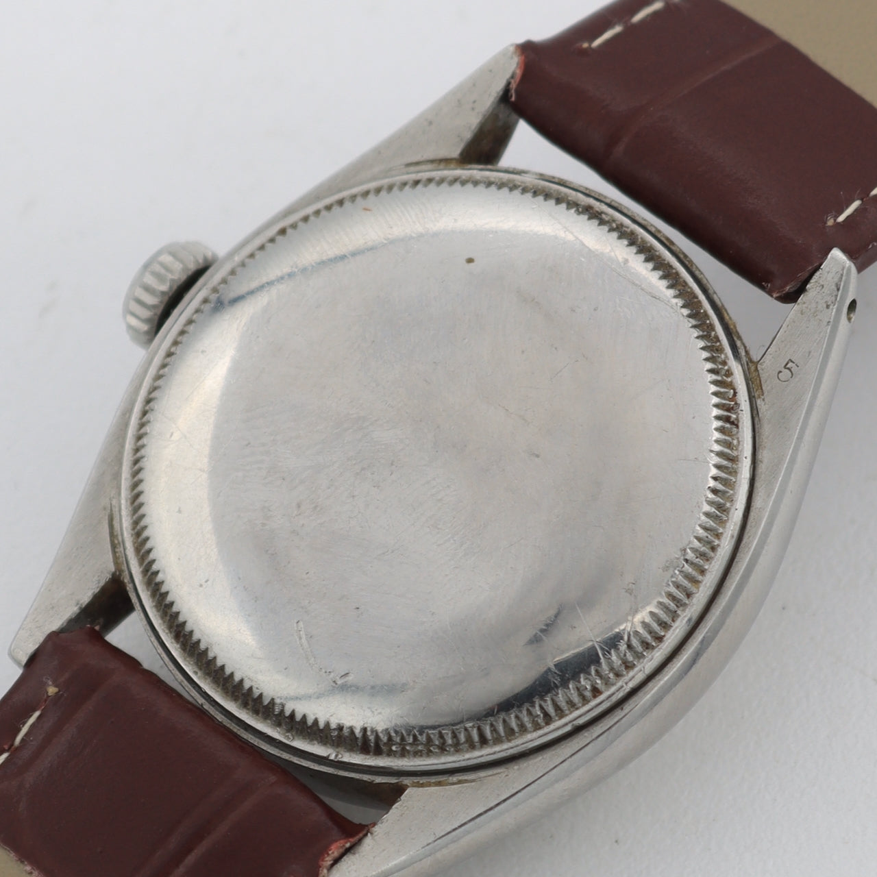 Vintage 1951 Rolex 6085 Chronometer Men's Automatic Wristwatch 645 Swiss Steel