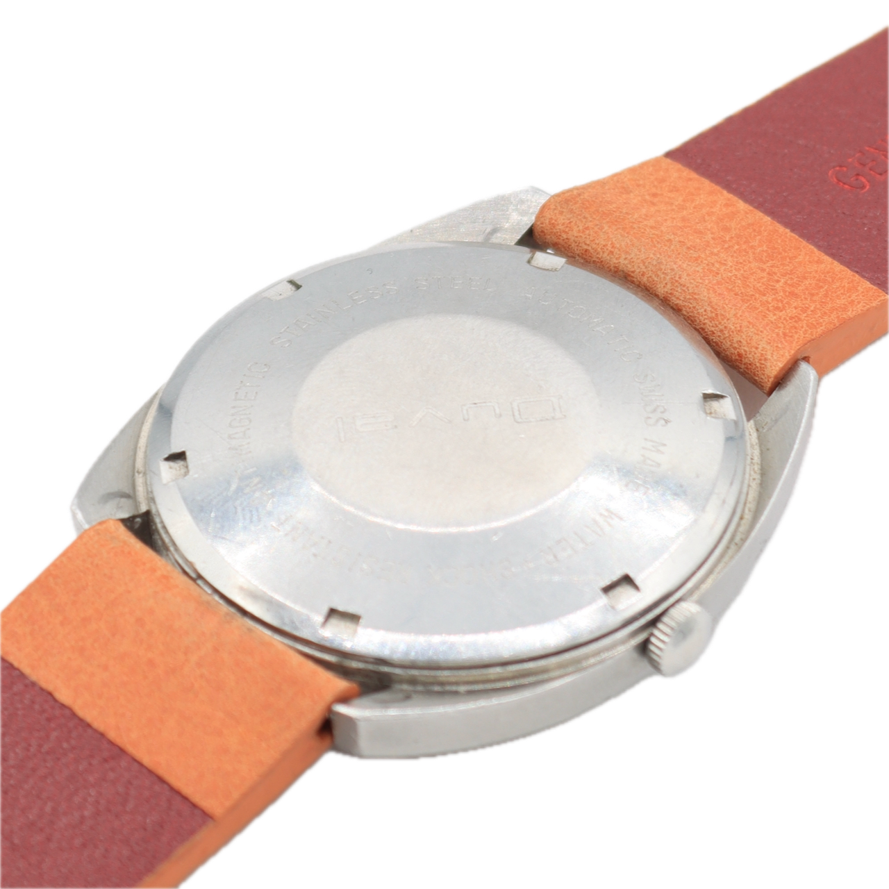 36mm Baylor AS 1906 Day Date EGG Men's Automatic Wristwatch A.Schild 1906 Steel