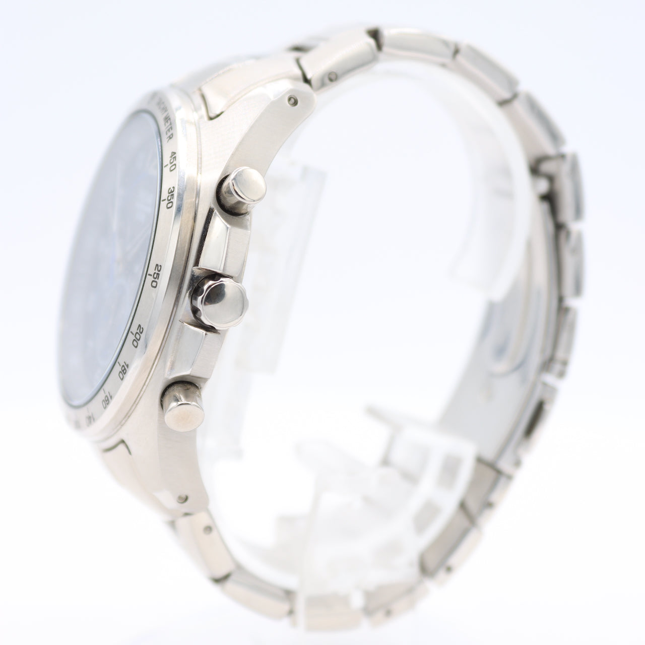 Pulsar PT 3627 Men's Quartz Chronograph Wristwatch Japan Stainless Steel