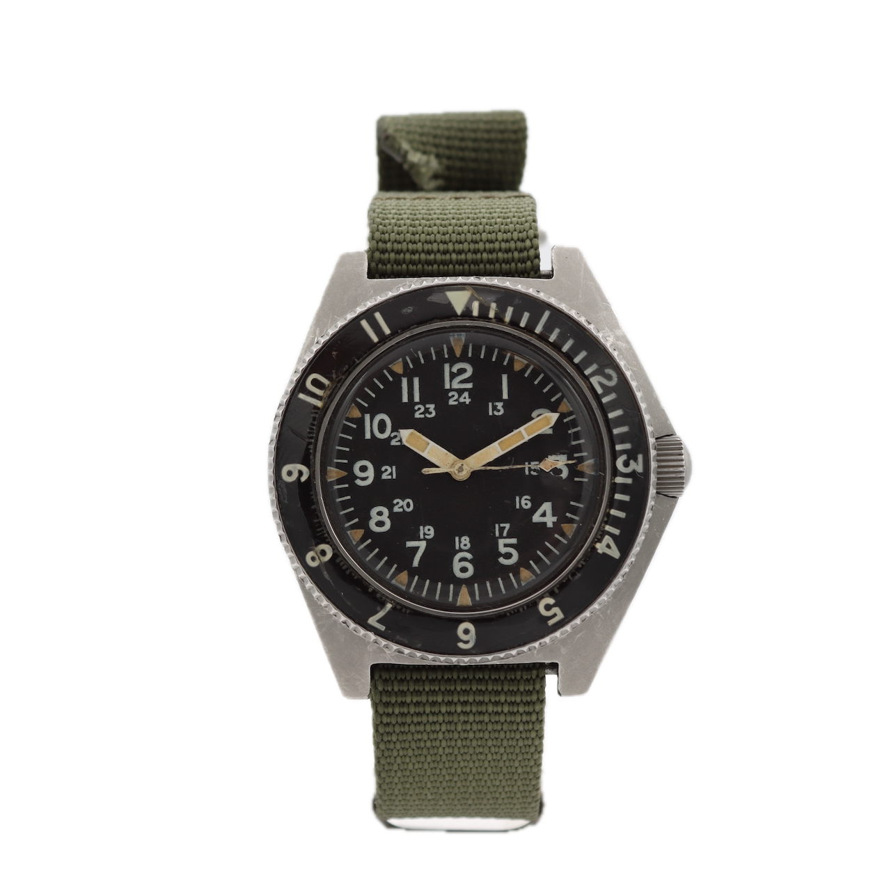 Vintage 1977 Benrus Military Type 2 Class A Men's Automatic Wristwatch Swiss