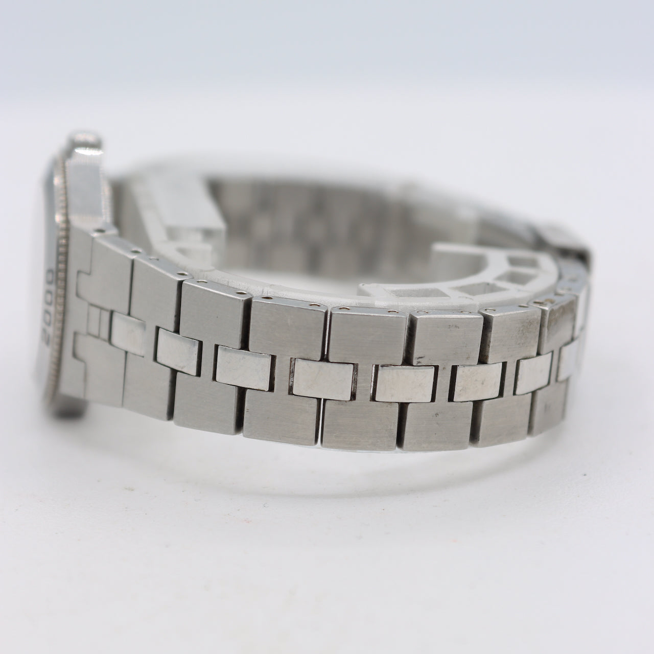 Vintage Bucherer 956.908 Formula 2000 Ladies Quartz Wristwatch Swiss Steel