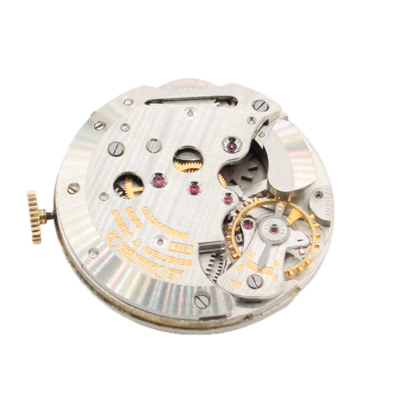 Vintage 32mm LeCoultre 2052-1 Wrist Alarm Men's Mechanical Alarm Wristwatch 814