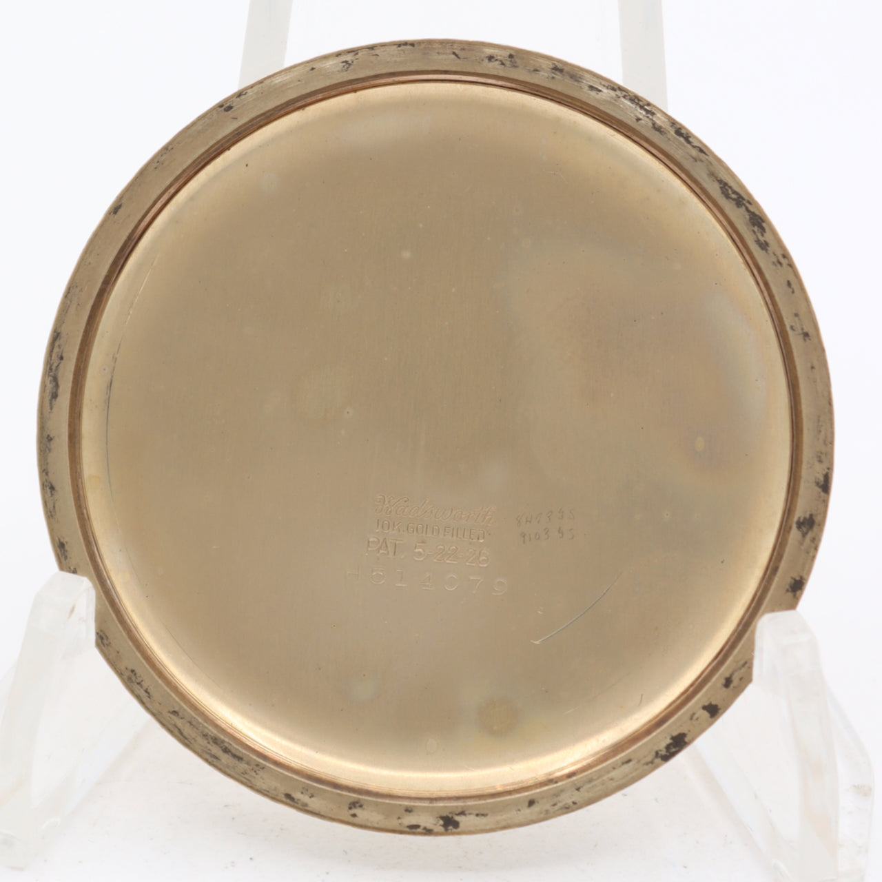 Vintage 1941 Hamilton Bar Over Crown 21j Railroad Pocket Watch 992B 10k GF