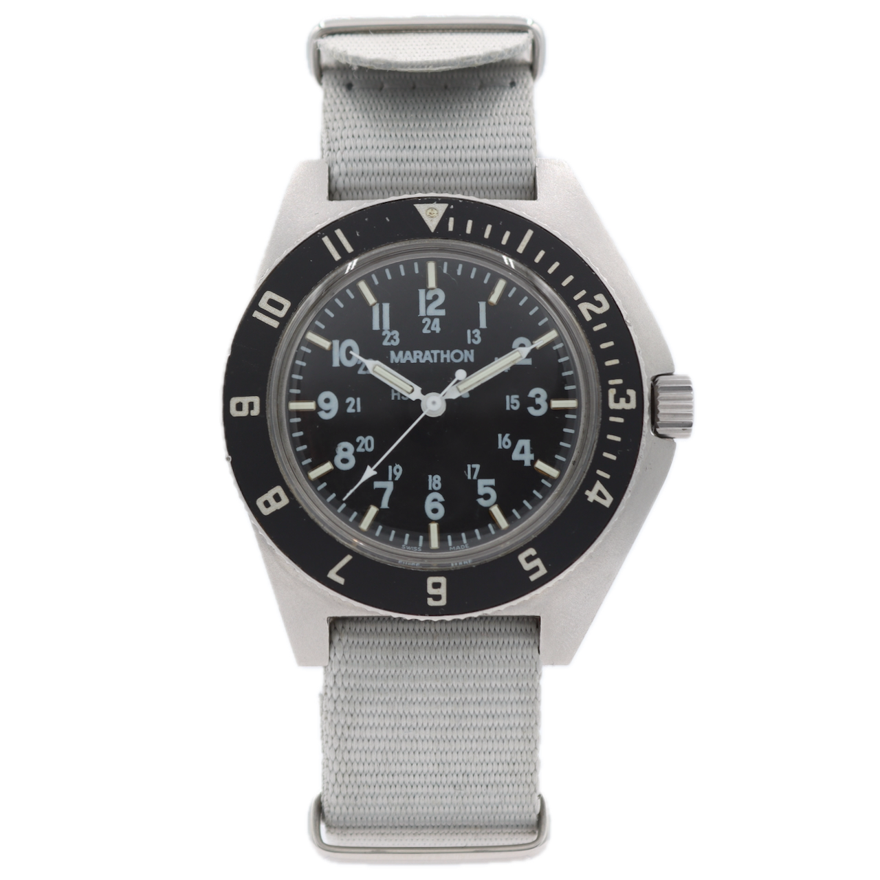 Vintage 1990 Gallet 6645-01-150-8115 Marathon Navigator Men's Quartz Wristwatch