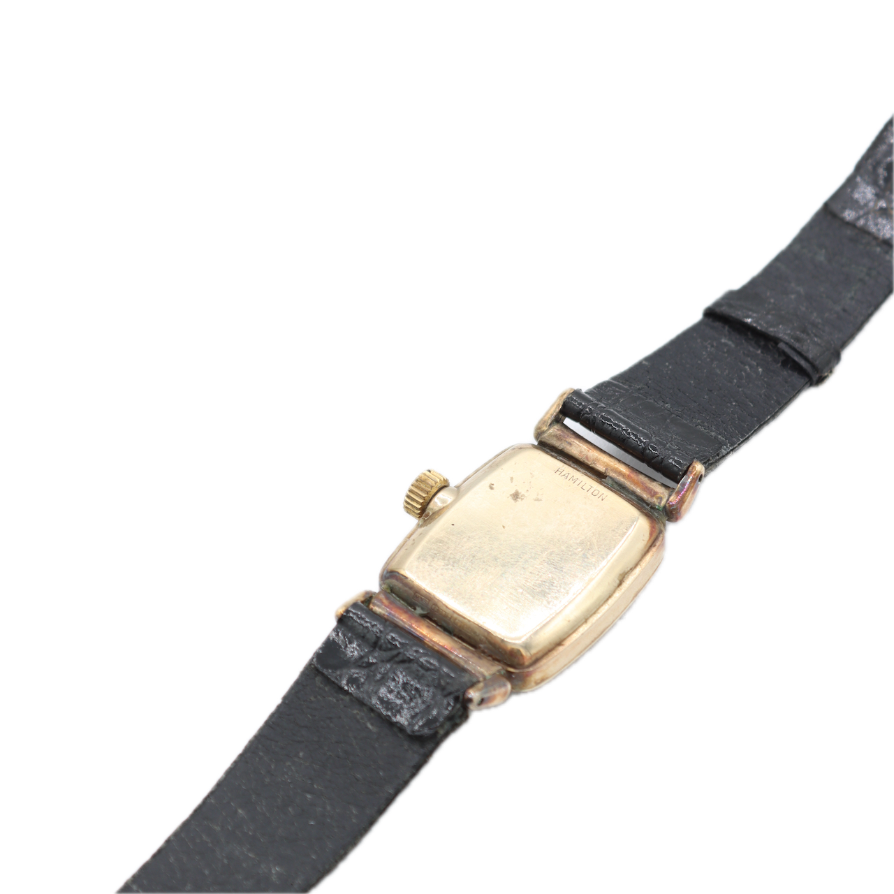 Vintage Hamilton Brandon v2 Men's Mechanical Wristwatch 980 USA 10k Gold Filled