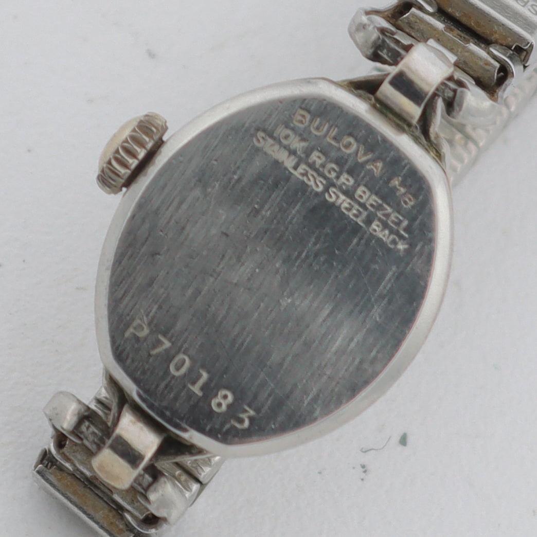 Vintage 1968 Bulova 2441 108 Cocktail Ladies Mechanical Wristwatch 5 AT USA