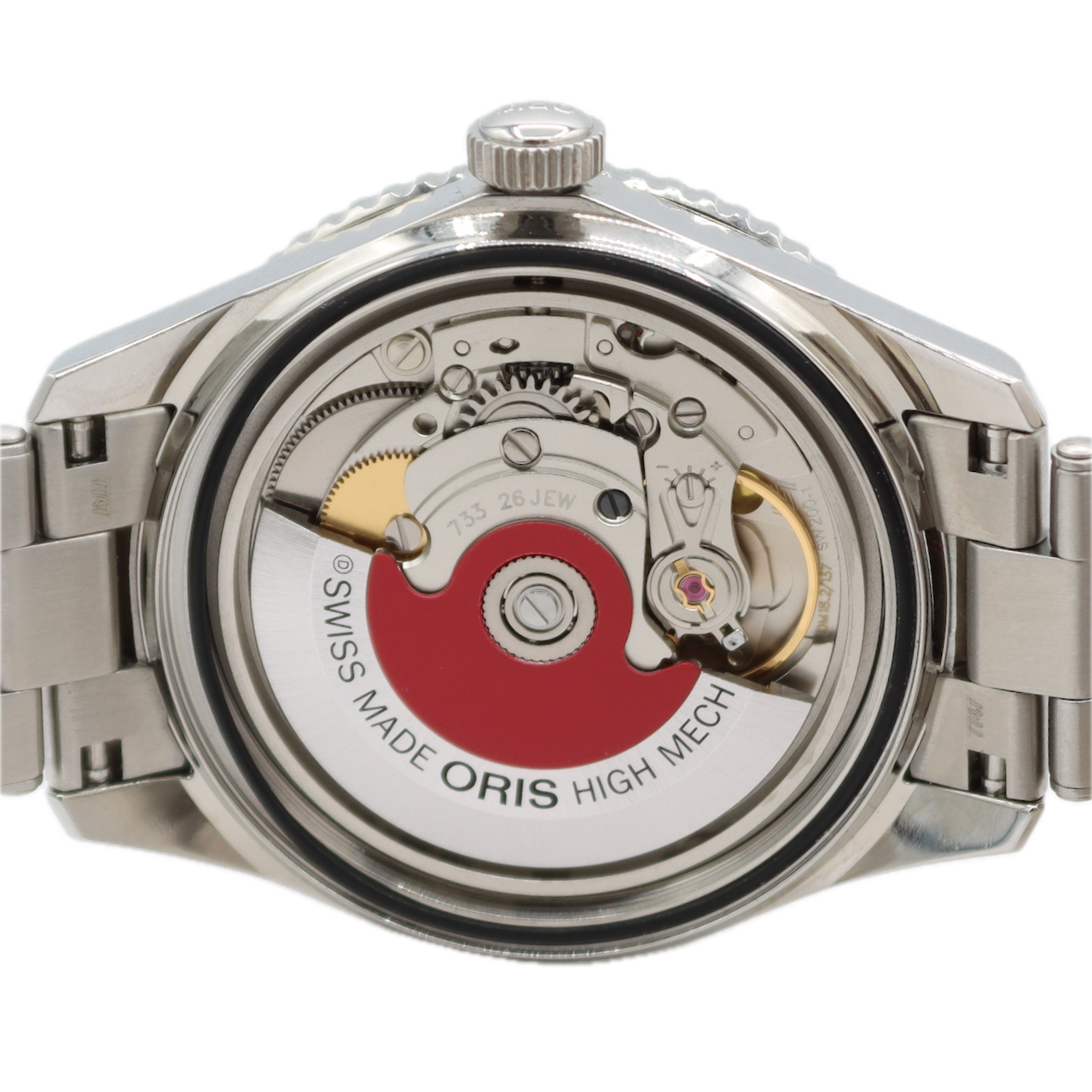 36mm Oris 7747 Divers Sixt Five Men's Automatic Wristwatch 733 Swiss Steel Blue