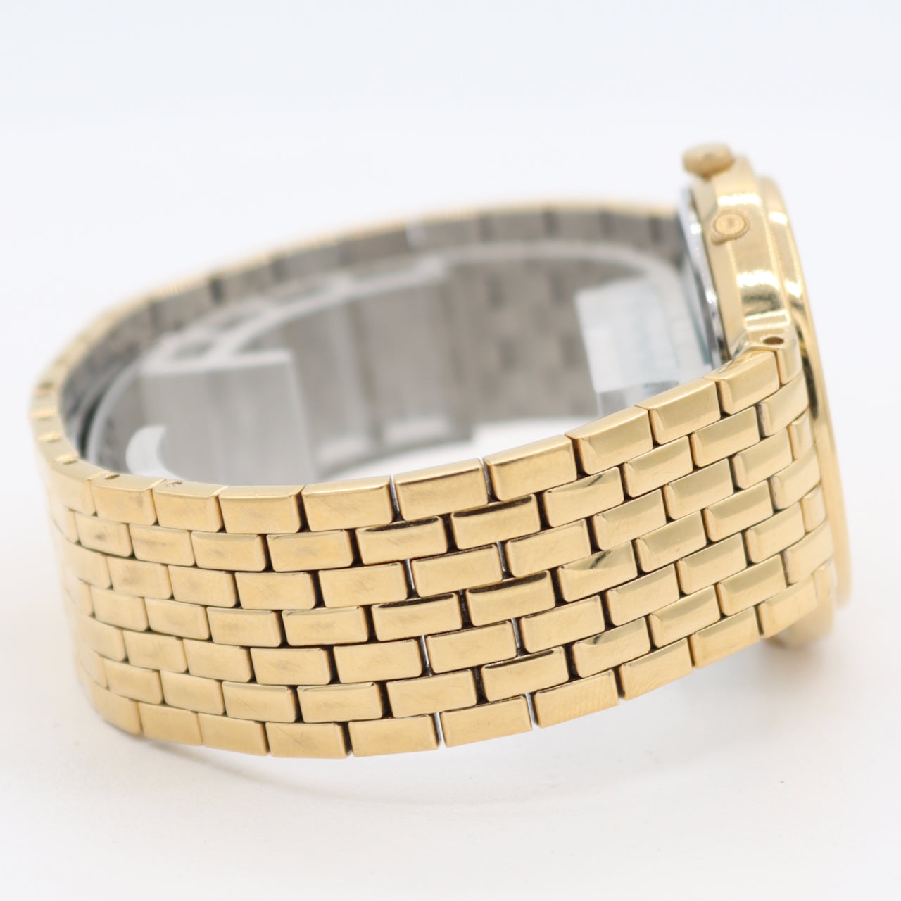 34mm Lassale 7F69-6029 Moonphase Triple Date Men's Quartz Wristwatch Near Mint