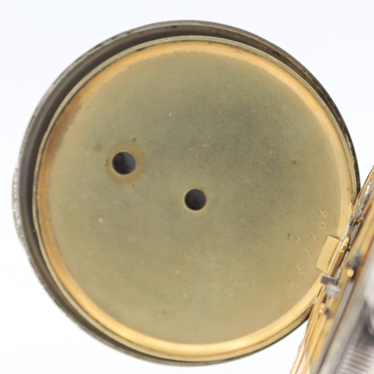 Antique M.J. Tobias Federalist Shield Key Wind Pocket Watch Liverpool Nickel