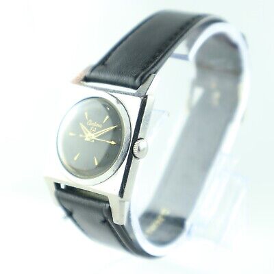 Vintage Certina 5503 Men's Automatic Wristwatch Stainless w Illinois Case Rare