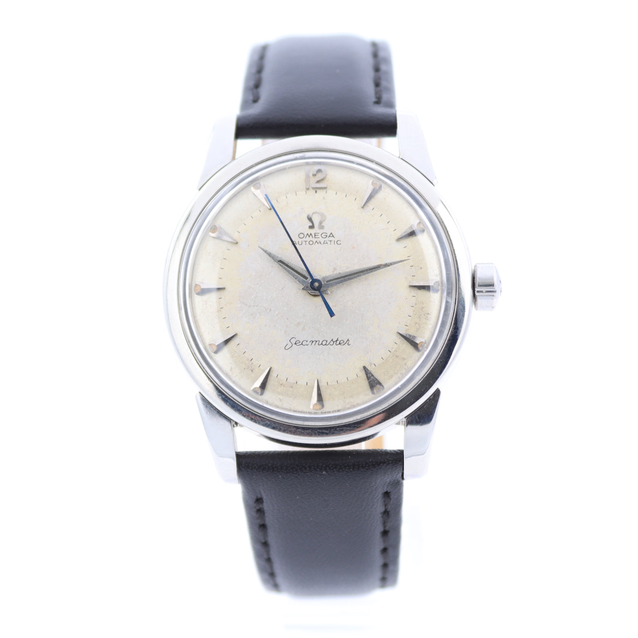 Vintage 34mm Omega 2846 10 SC Seamaster Men's Automatic Wristwatch 501 Steel